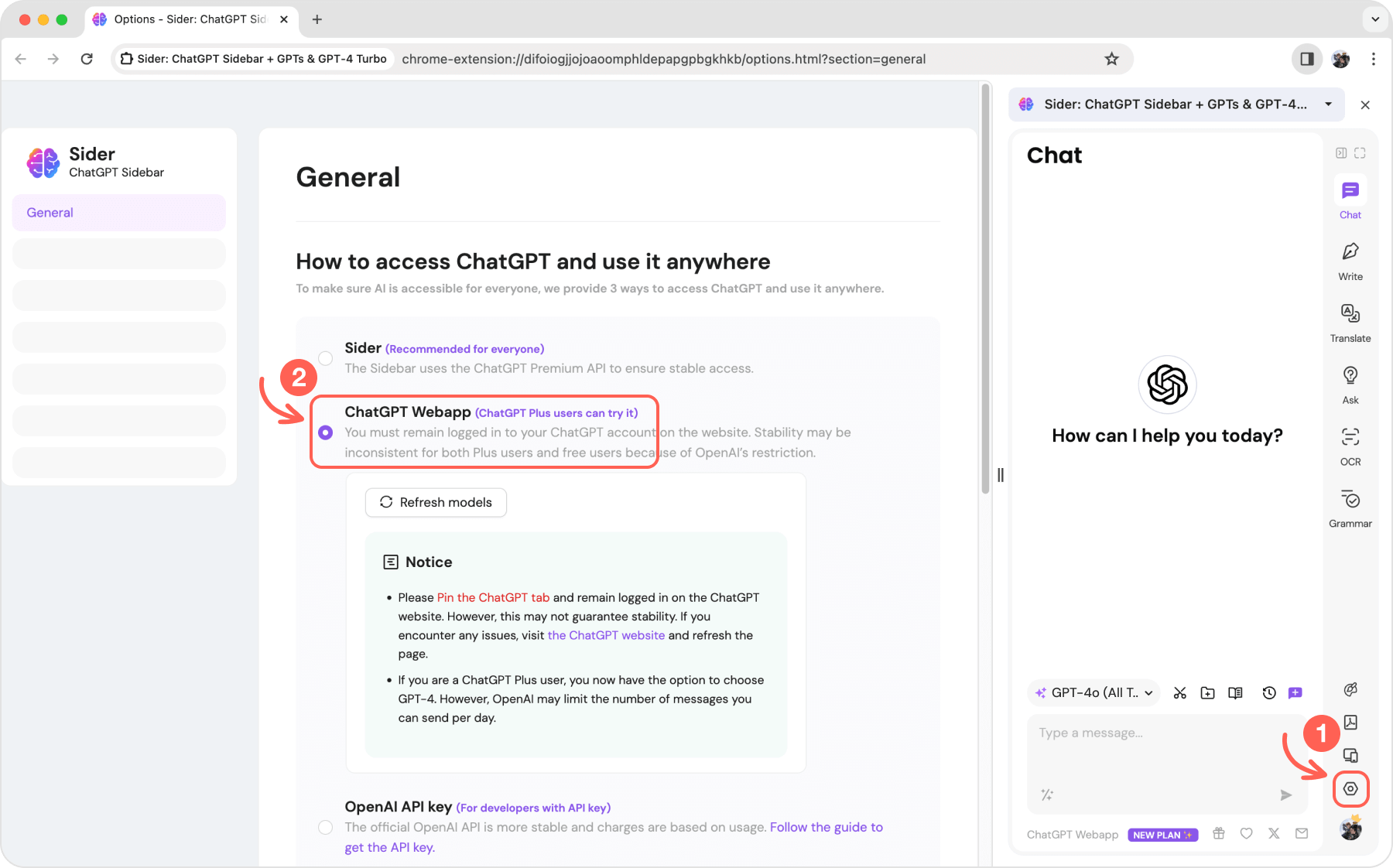 Free To Use GPTs Of ChatGPT In Sider Sider AI Free To Use GPTs Of ChatGPT In Sider Sider AI